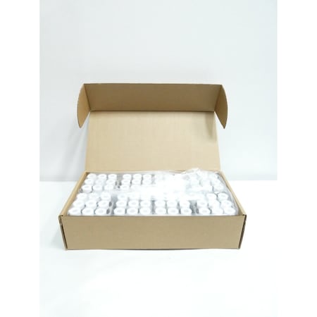 Thermo Scientific CASE OF 72 AMBER GLASS 40ML SEPTA CAP VIALS JAR 141-40A